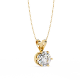 Carine Solitaire Pendant