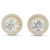 Claire Solitaire Earring