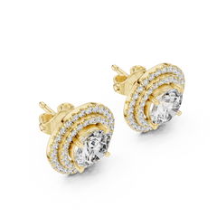 Claire Solitaire Earring