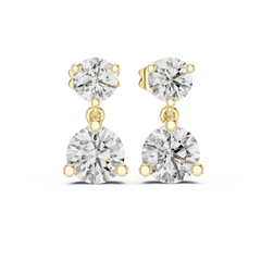 Alexandra Solitaire Earring