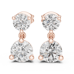 Alexandra Solitaire Earring