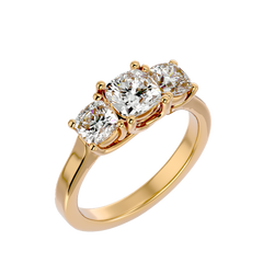 Tessa Three Stone Ring