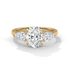 Dakota Three Stone Ring