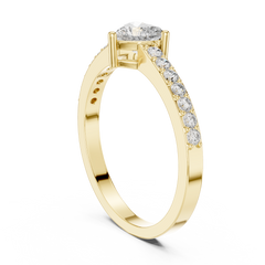 Edna Solitaire Ring