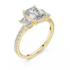 Gabriella Three Stone Ring