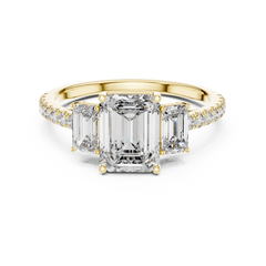 Gabriella Three Stone Ring