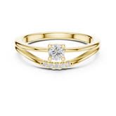 Audrey Solitaire Ring