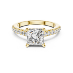 Katniss Solitaire Ring