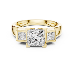 Genevieve Three Stone Ring