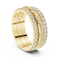 Evangeline Diamond Band