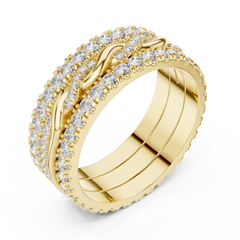 Evangeline Diamond Band