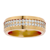 Hanson Mens Studded Ring