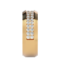 Hanson Mens Studded Ring