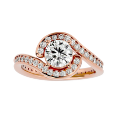 Aster Solitaire Ring