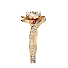 Aster Solitaire Ring