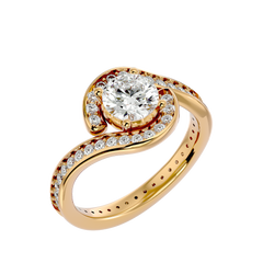Aster Solitaire Ring