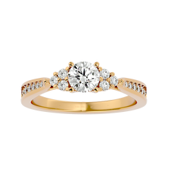 Trinity Solitaire Ring