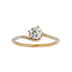 Lily Solitaire Ring