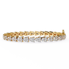 Ruby Diamond Bracelet