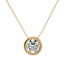 Ember Solitaire Pendant