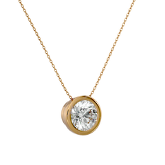 Ember Solitaire Pendant