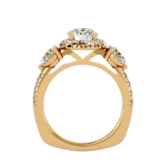 Jacqueline Three Stone Ring