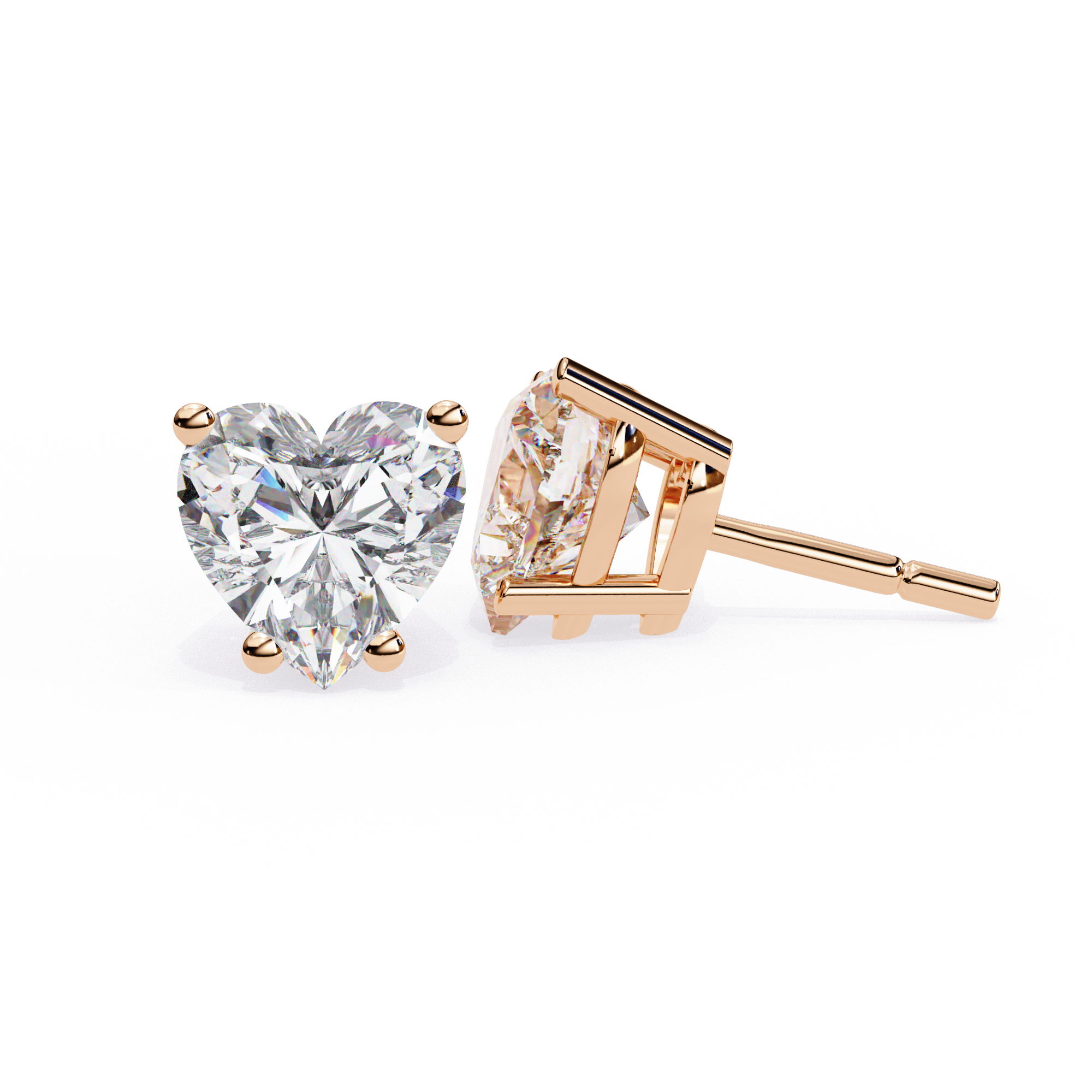 Coty Solitaire Earring