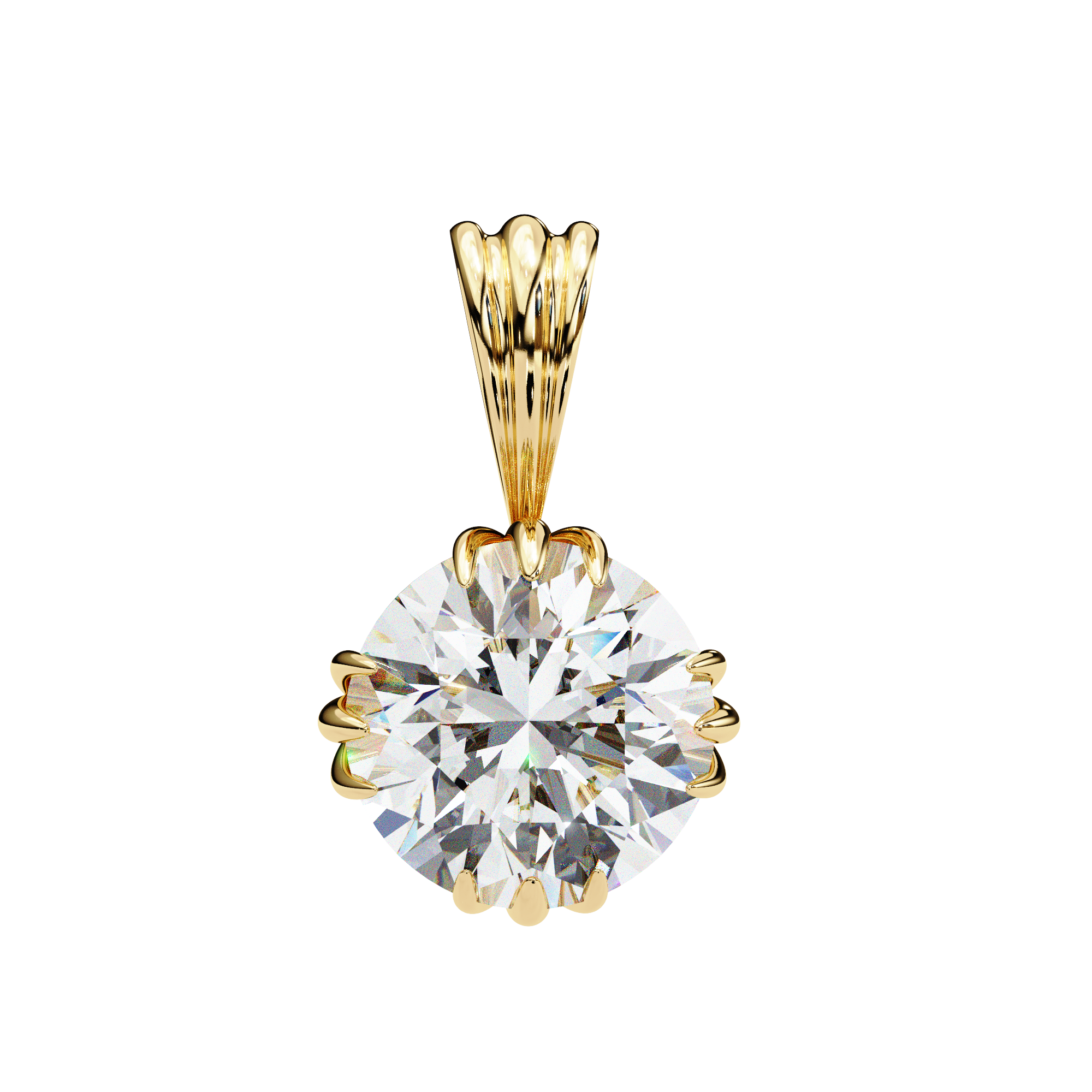Alana Solitaire Pendant