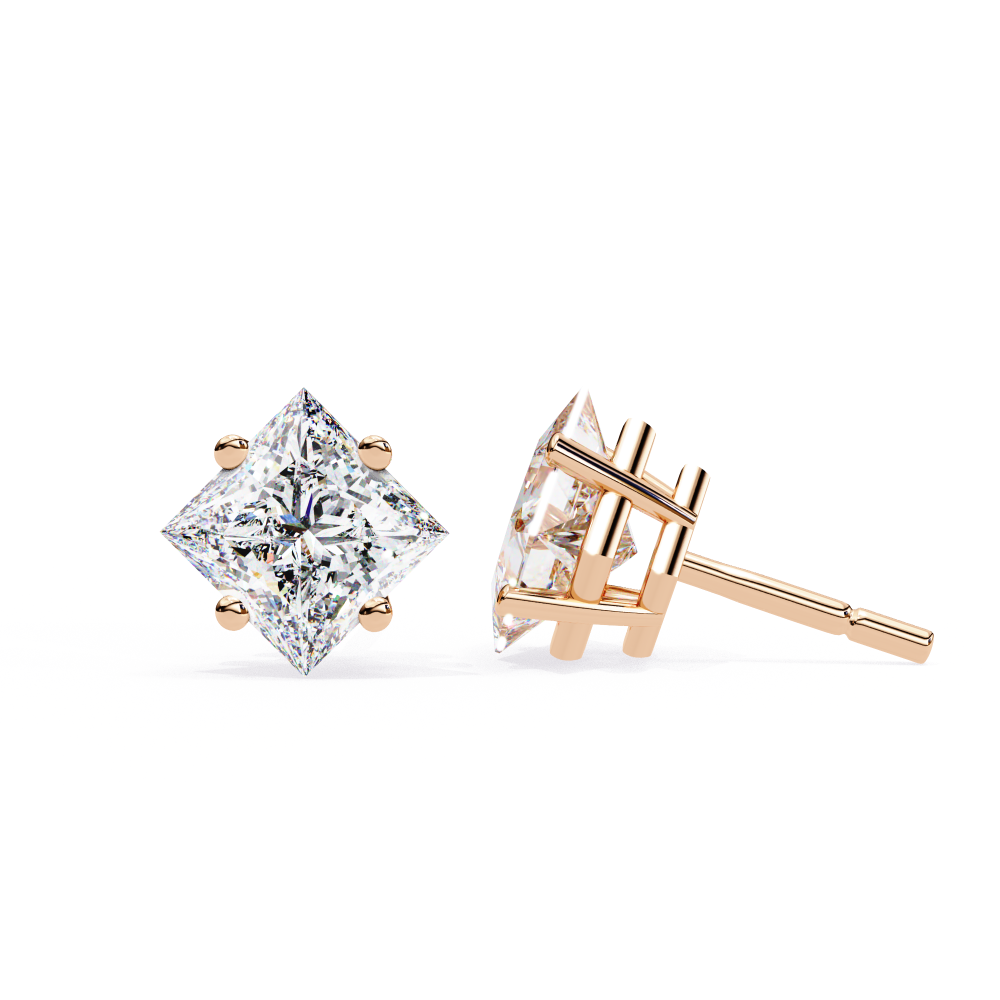 Allegra Solitaire Earring