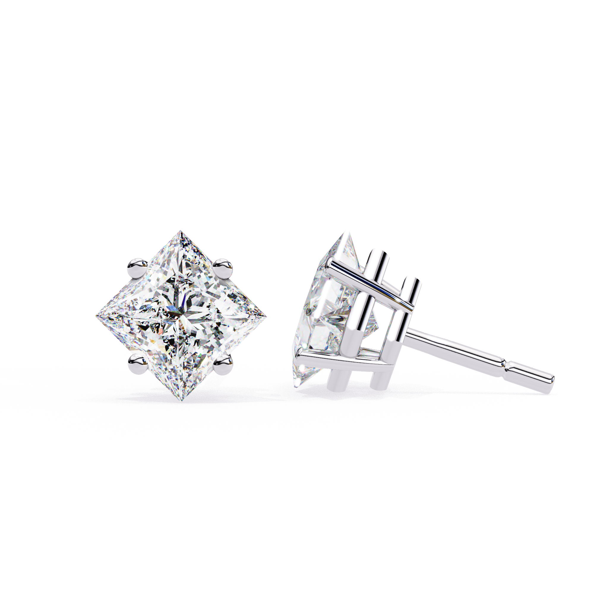 Allegra Solitaire Earring