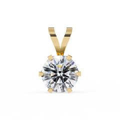 Carine Solitaire Pendant