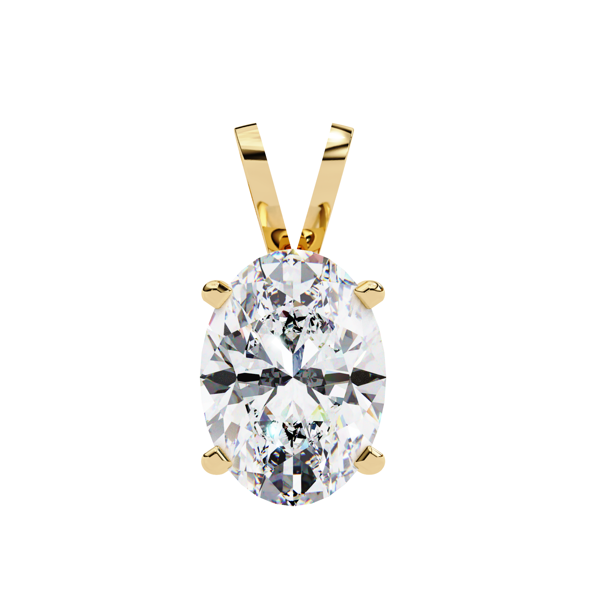 Alaina Solitaire Pendant
