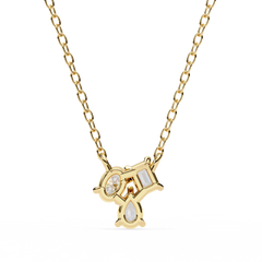 Selena Three Stone Pendant
