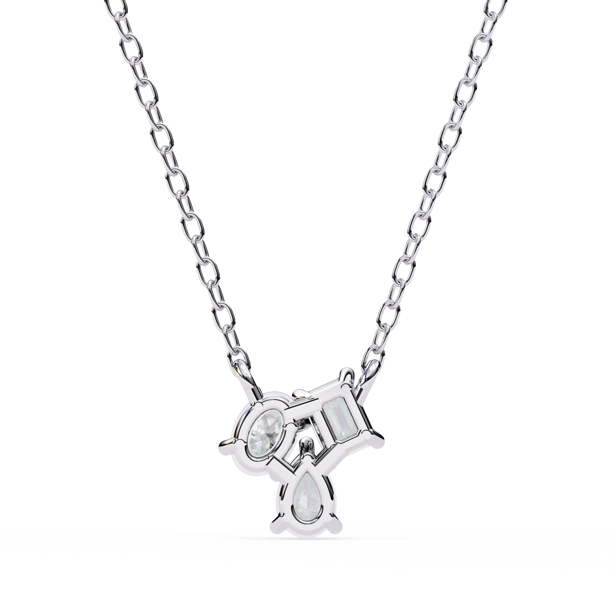 Selena Three Stone Pendant