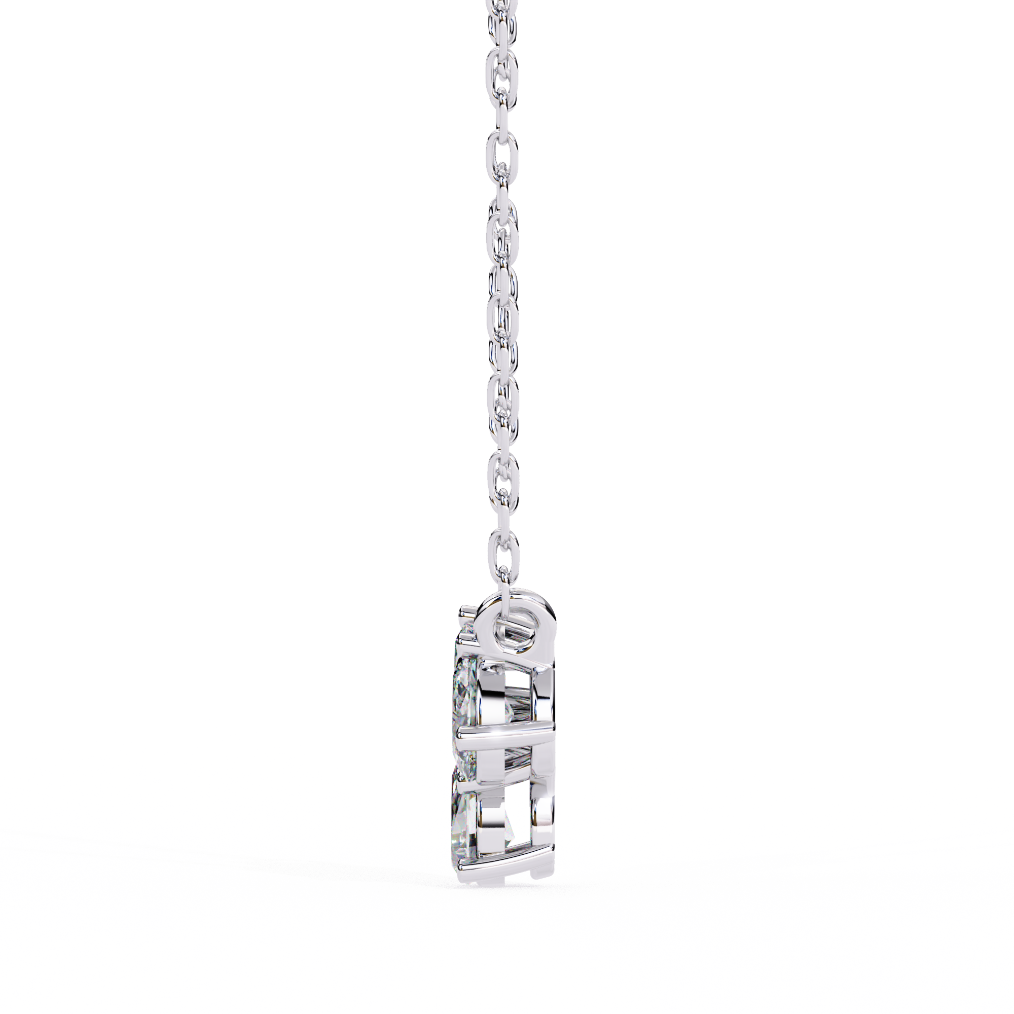Selena Three Stone Pendant