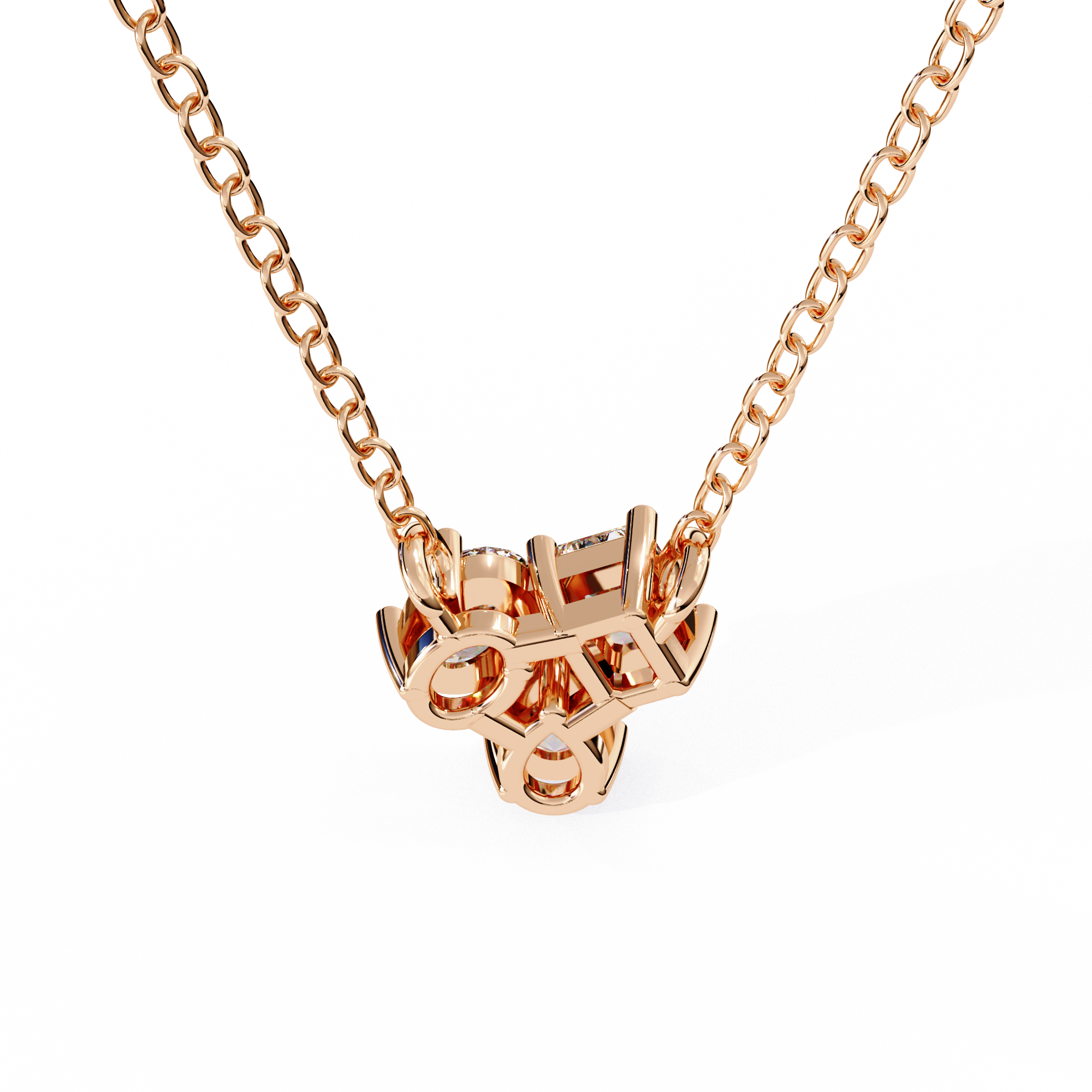 Selena Three Stone Pendant