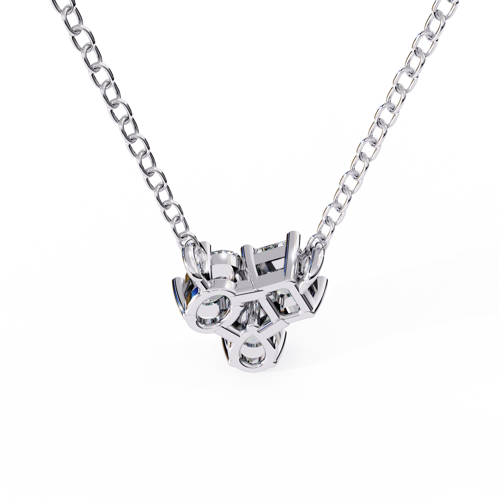 Selena Three Stone Pendant