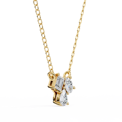 Selena Three Stone Pendant