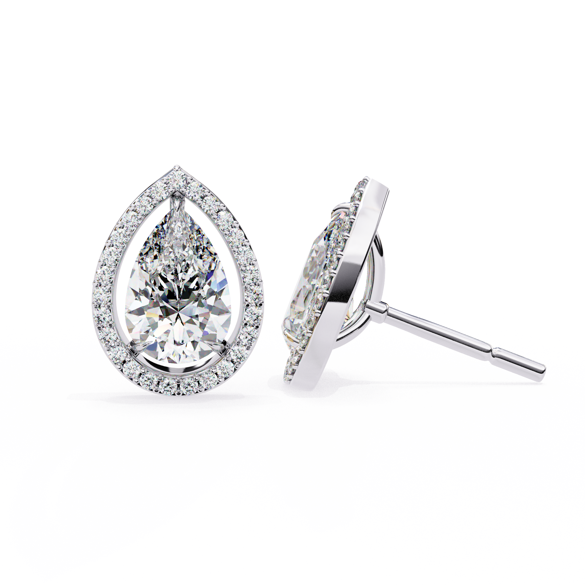 Caterina Solitaire Earring