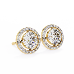 Emilia Solitaire Earring