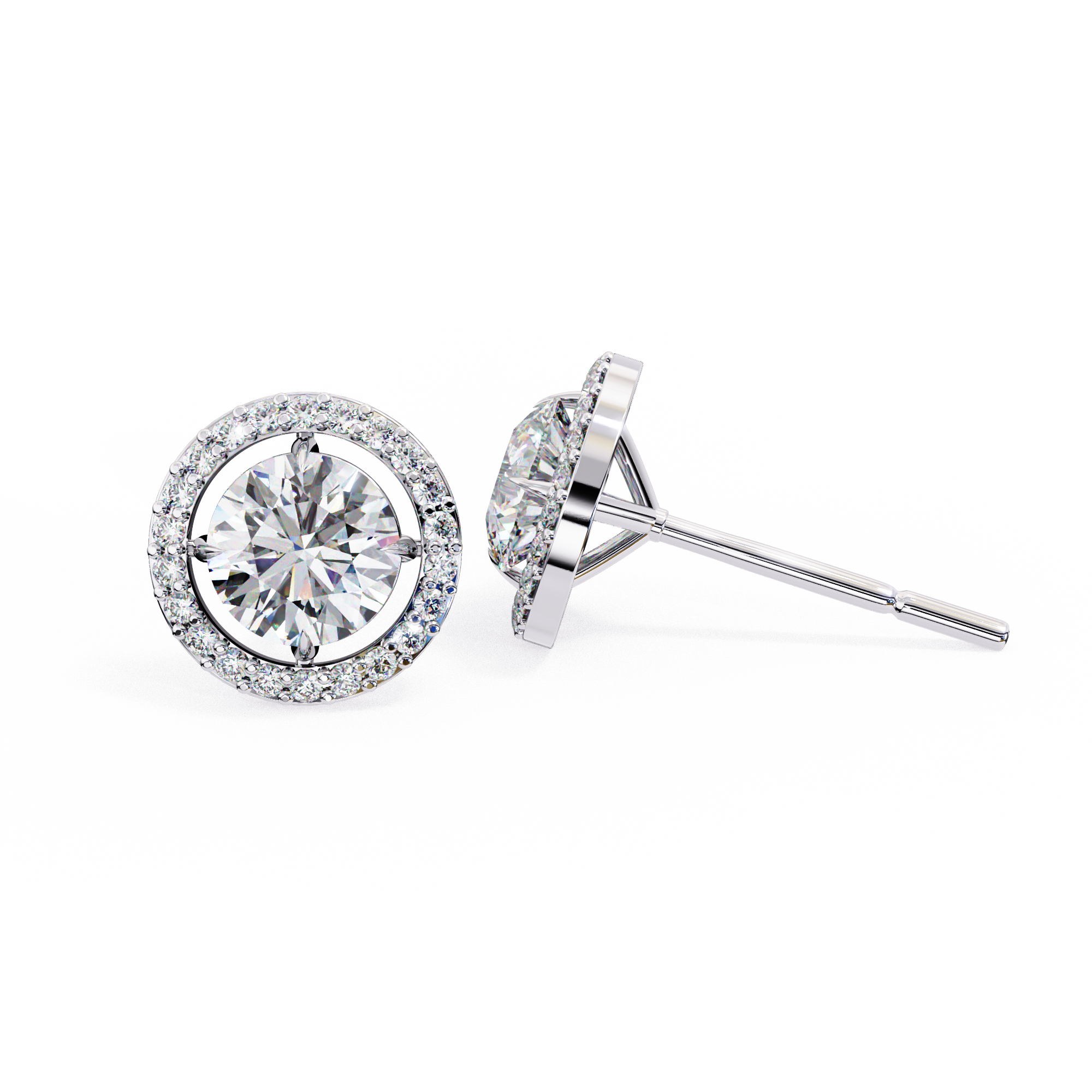 Emilia Solitaire Earring