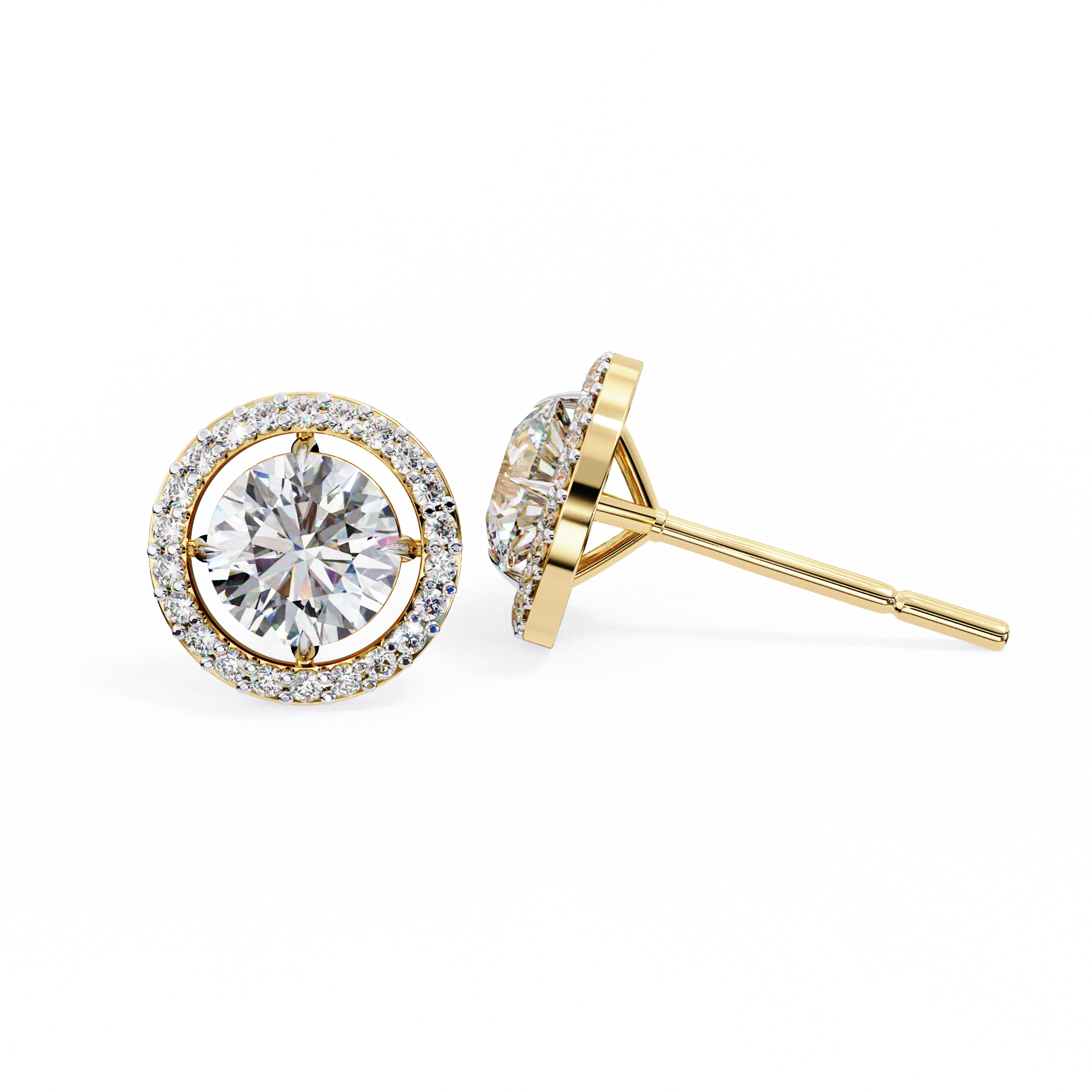 Emilia Solitaire Earring