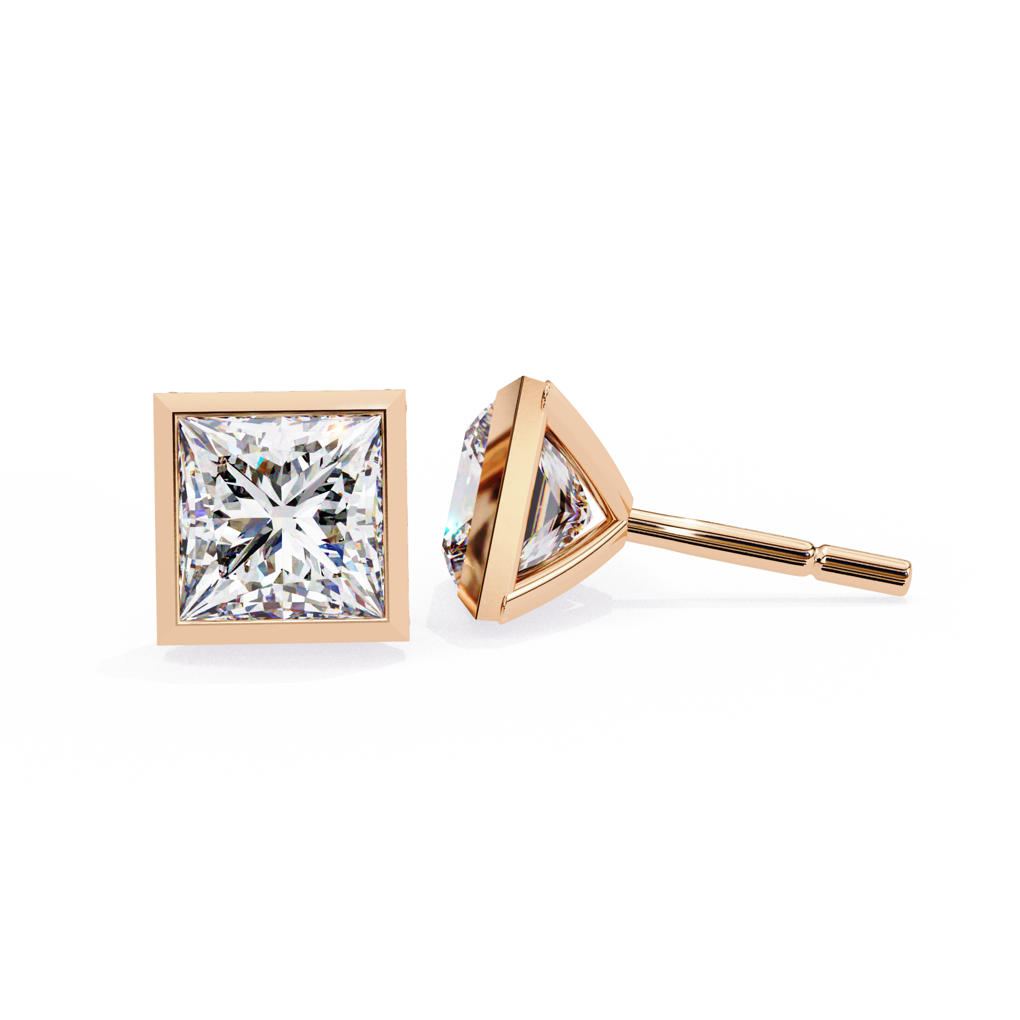 Samantha Solitaire Earring