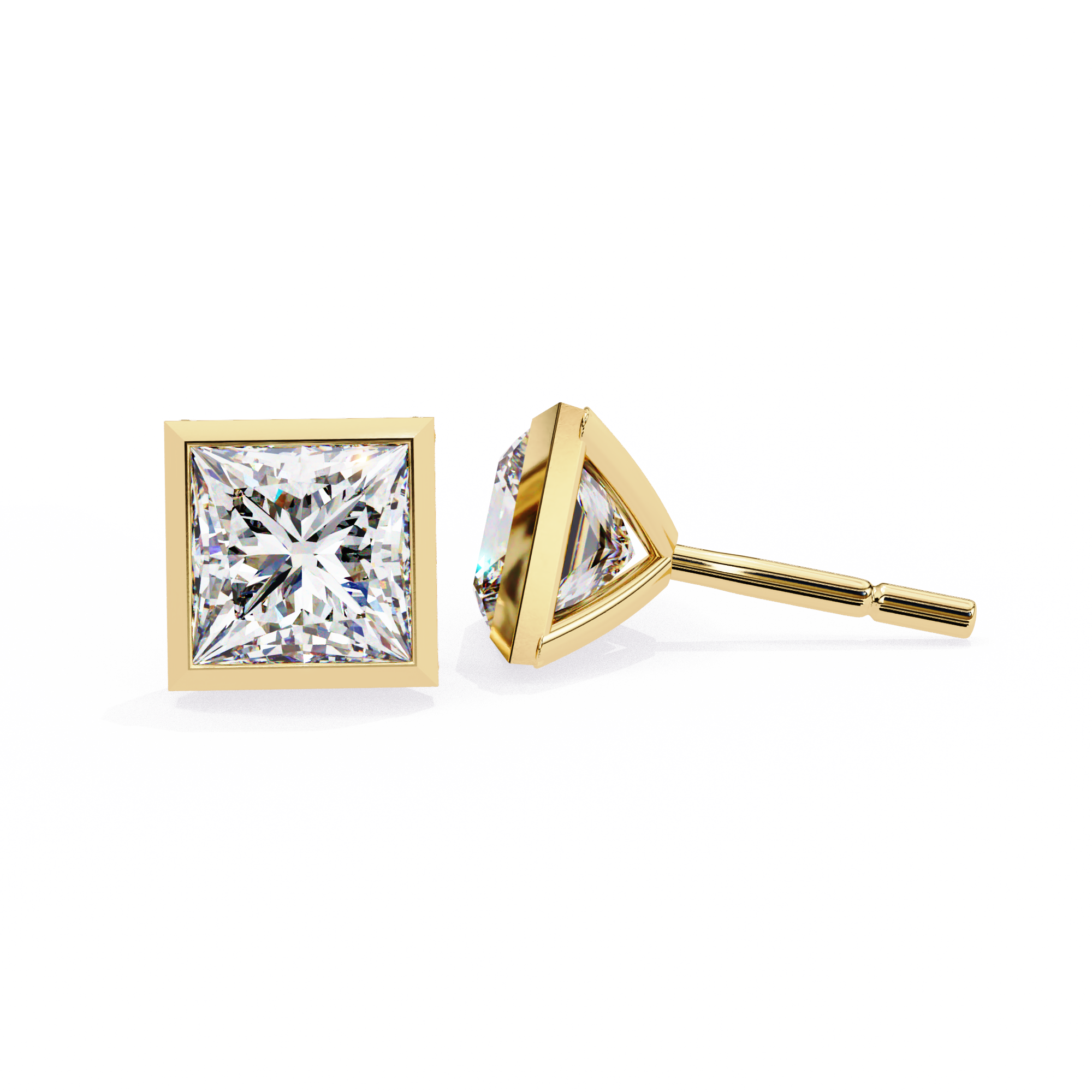 Samantha Solitaire Earring