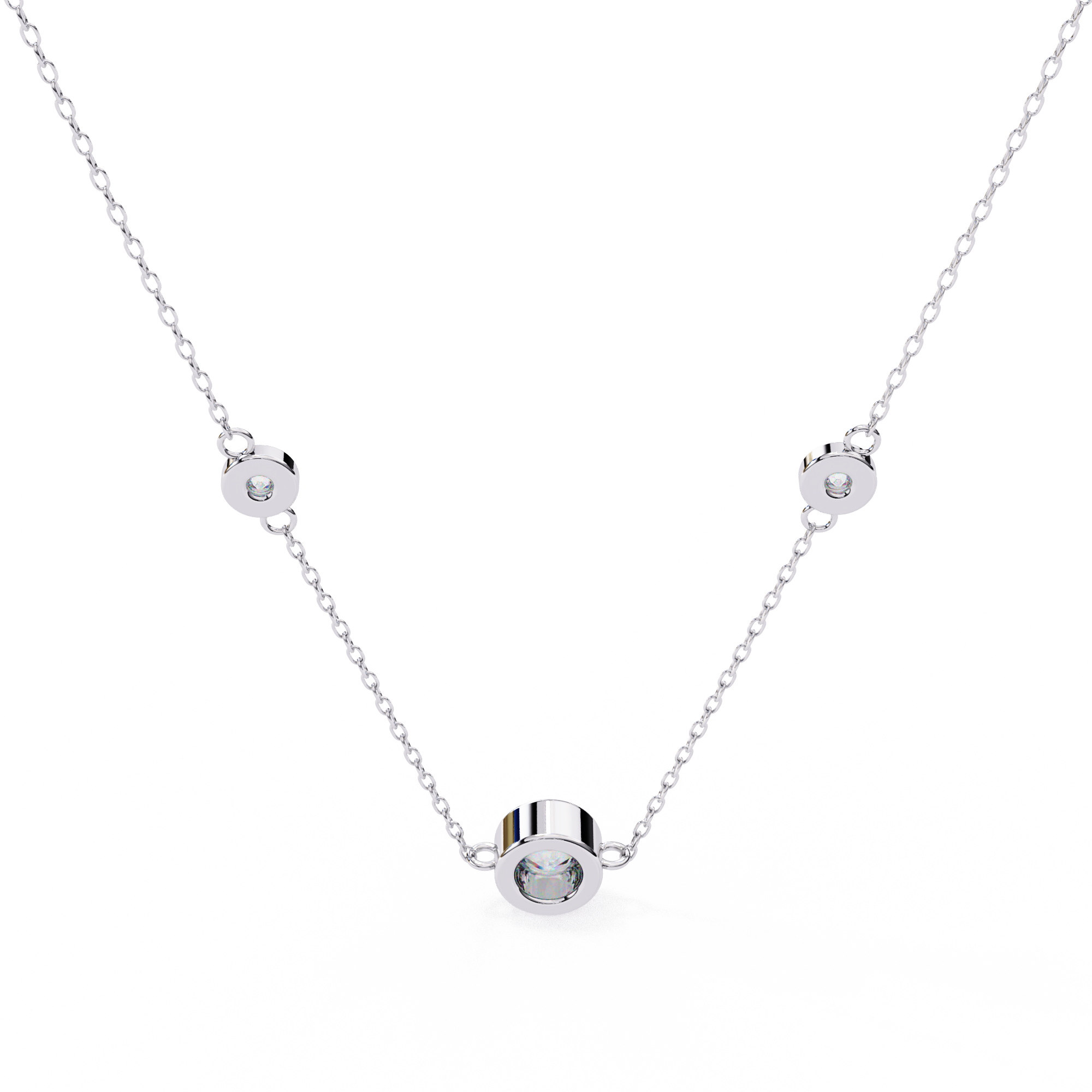 Paige Solitaire Pendant