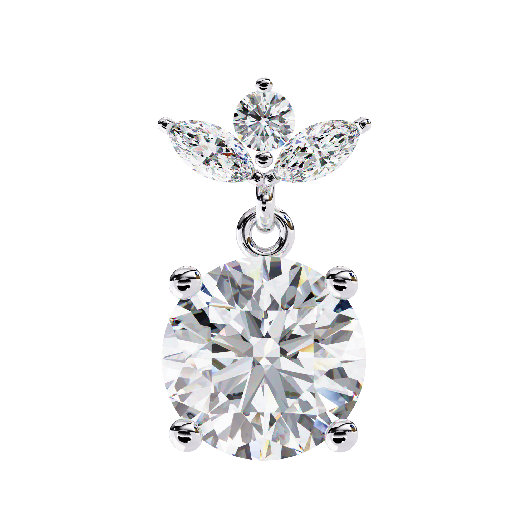 Bijou Solitaire Earring