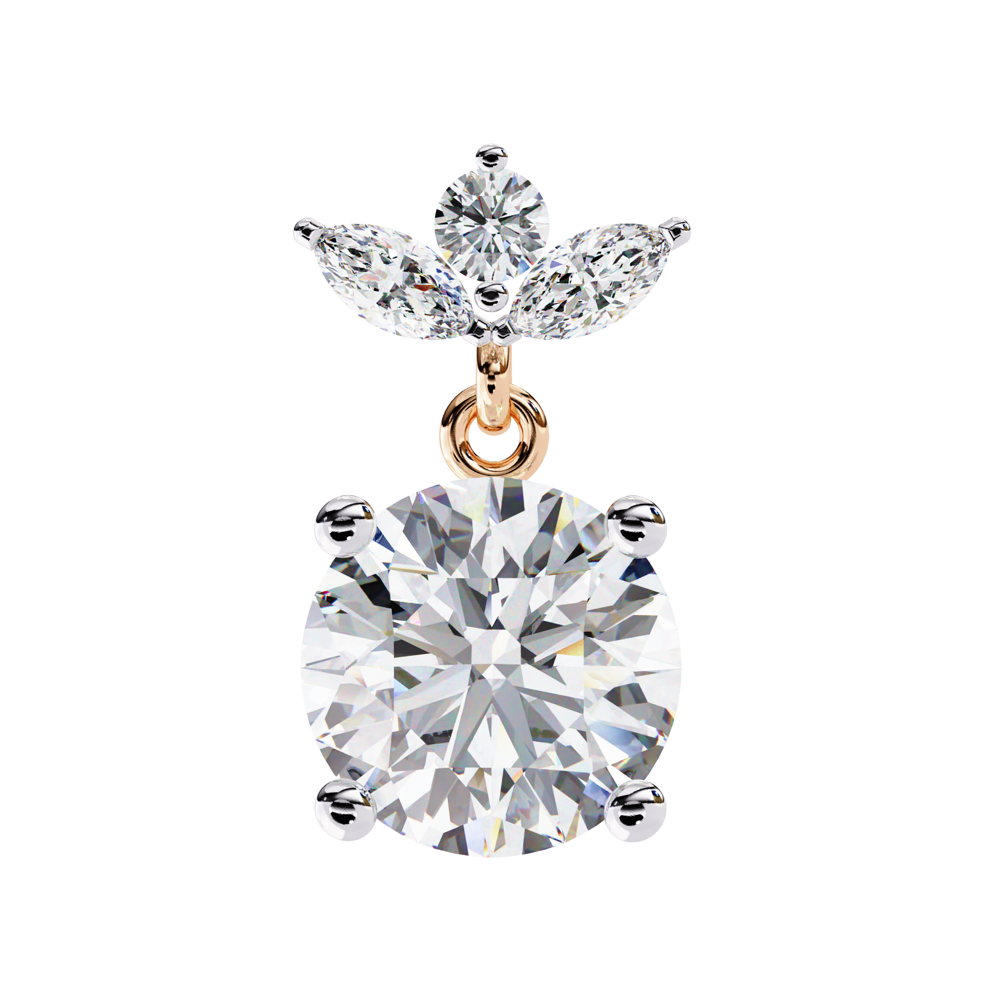 Bijou Solitaire Earring