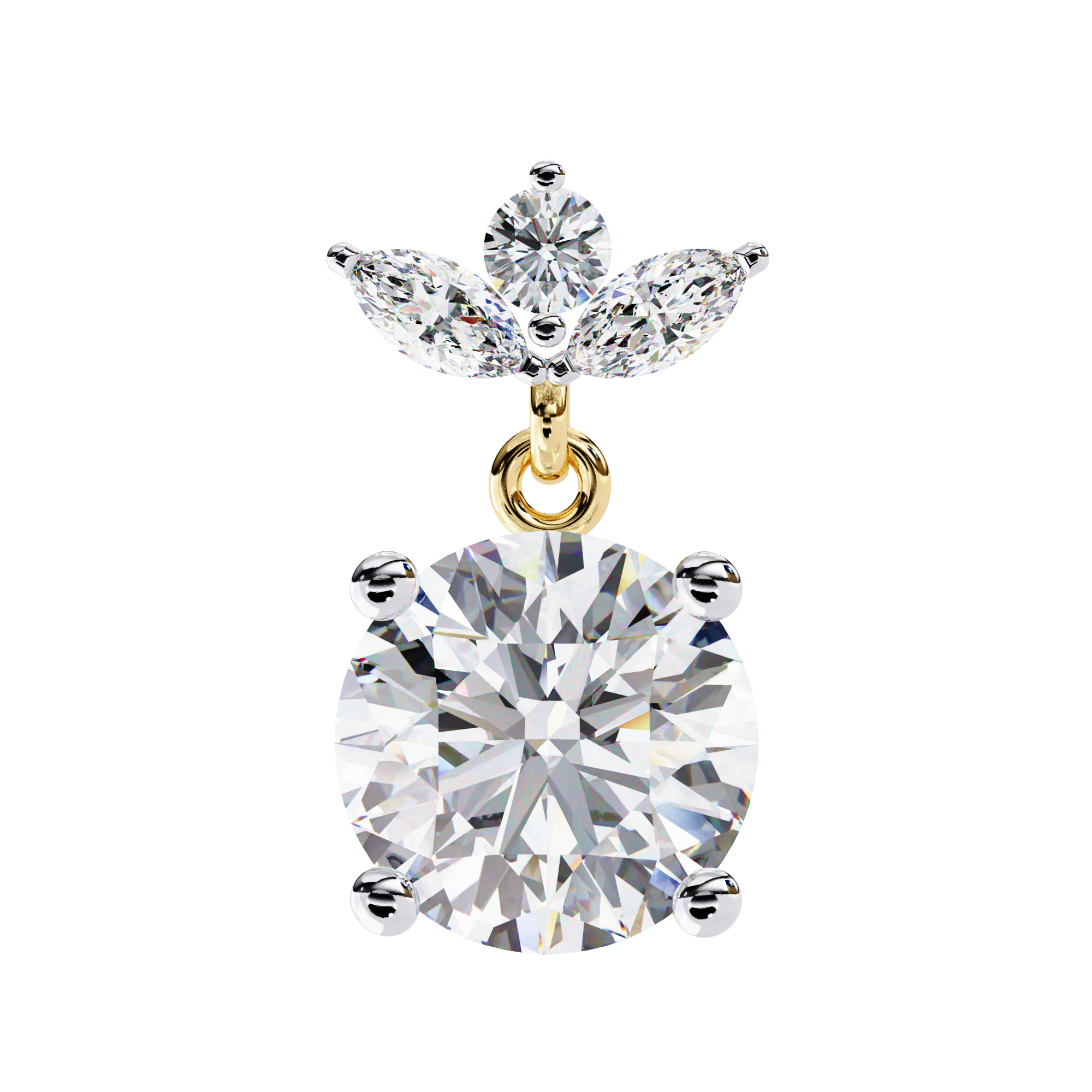 Bijou Solitaire Earring