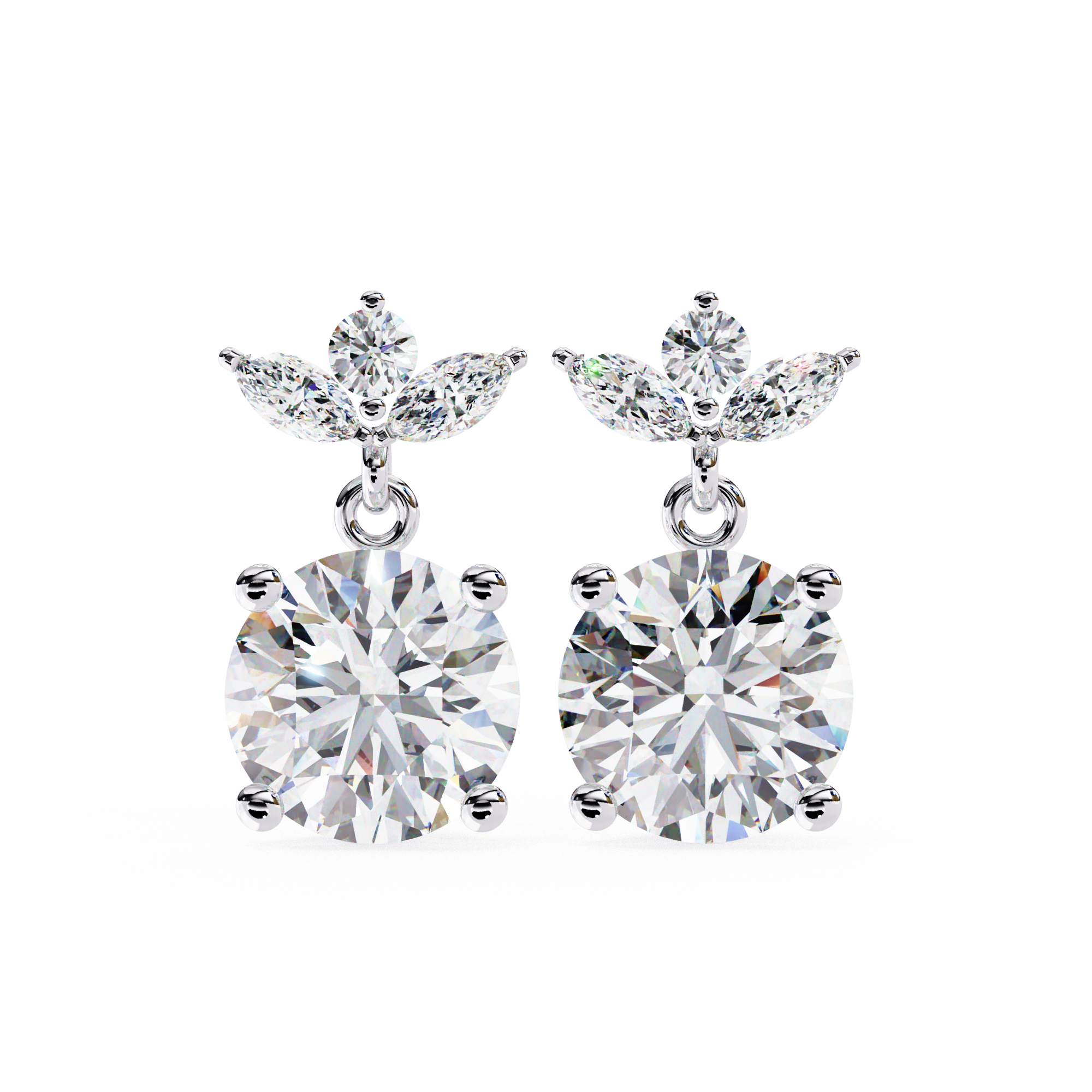 Bijou Solitaire Earring
