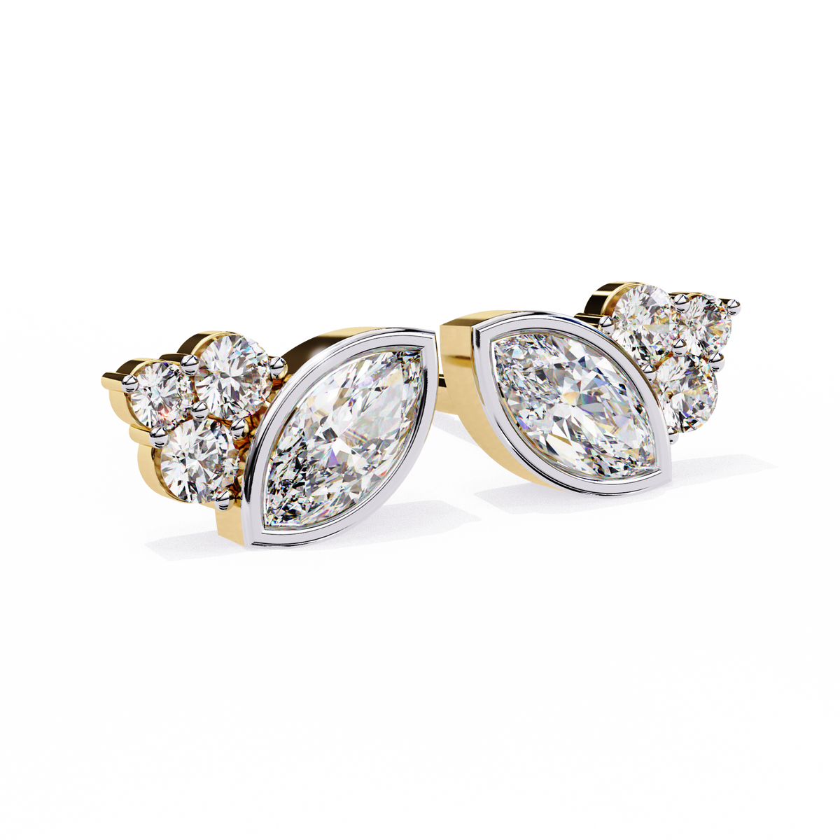 Brigitte Solitaire Earring